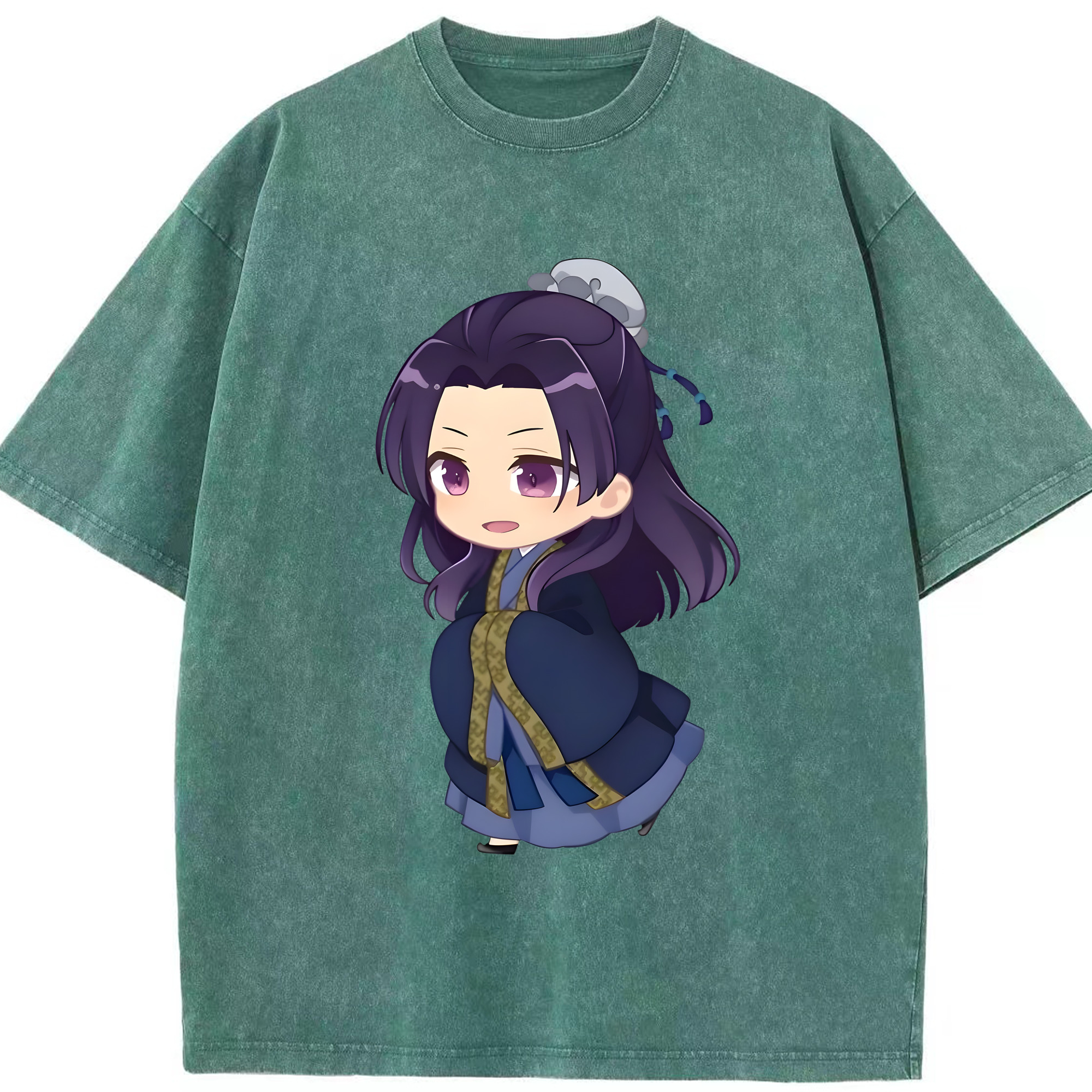 （画像用） 薬屋のひとりごと The Apothecary Diaries 綿100% ヴィンテージ風 半袖Tシャツ（フロントプリント）